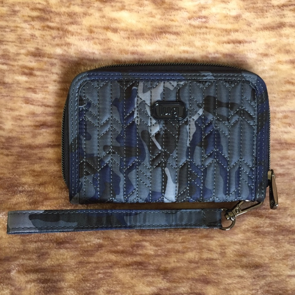 Lug Camo Navy Rodeo Wallet